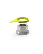 INDICATEUR DESSERRAGE ECROU JAUNE 26 mm (VENDU PAR 100)