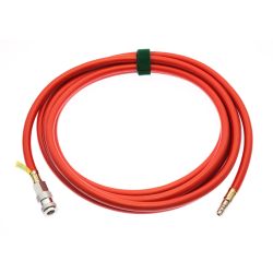 TUYAU EN CAOUTCHOUC 5M ROUGE POUR BOITIER DE COMMANDE