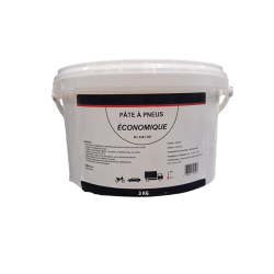 PATE A PNEU BLANCHE ECONOMIQUE (SEAU DE 3KG)
