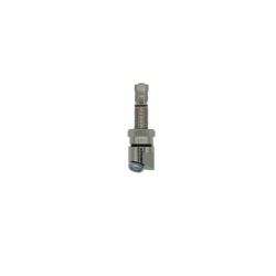 VALVE TPMS POUR CAMION NICKELÉE N° 9.7 51MS, ANGLE DE BASE 22°