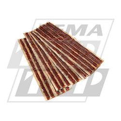 BOITE DE 60 TRESSES MARRONS COURTES L.100MM #