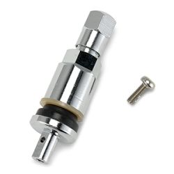 VALVE ALU TPMS POUR CAPTEUR T-PRO CHROME