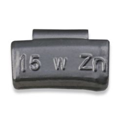 MASSES J ALU 15G ZINC PLASTIFIEES (BOÎTE DE 100)