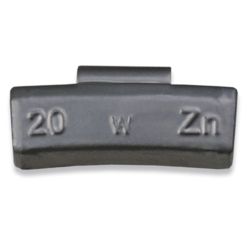 MASSES J ALU 20G ZINC PLASTIFIEES (BOÎTE DE 100)