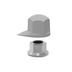 INDICATEUR DESSERAGE ET CACHE ECROU GRIS 33 mm (VENDU PAR 50)