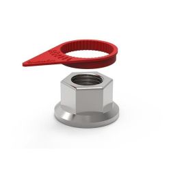 INDICATEUR DESSERRAGE ECROU ROUGE 19 mm (VENDU PAR 100)
