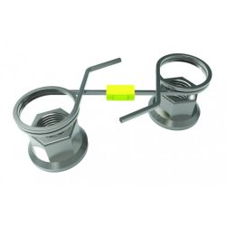 CHECKLOCK  6 ECROUS DIAM 27 ENTRAXE 205 (VENDU PAR 10)